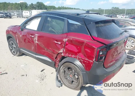 2025 Nissan Kicks Sv Fwd from USA, damaged, VIN 3N8AP6CA6SL370516